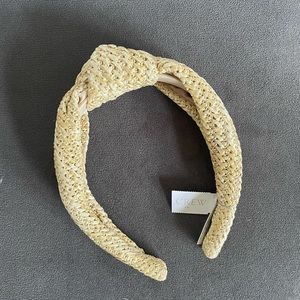 Brand New J.Crew Raffia Knot Headband